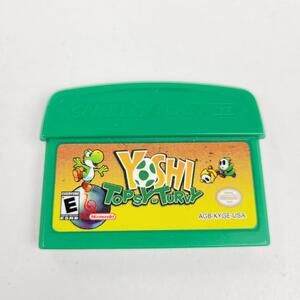 Yoshi: Topsy Turvy (Nintendo Game Boy Advance, 2005) GBA Tested